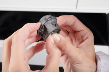 Lamp floating connector printed with HP JF 5200 3D and HP 3D HR PA 12